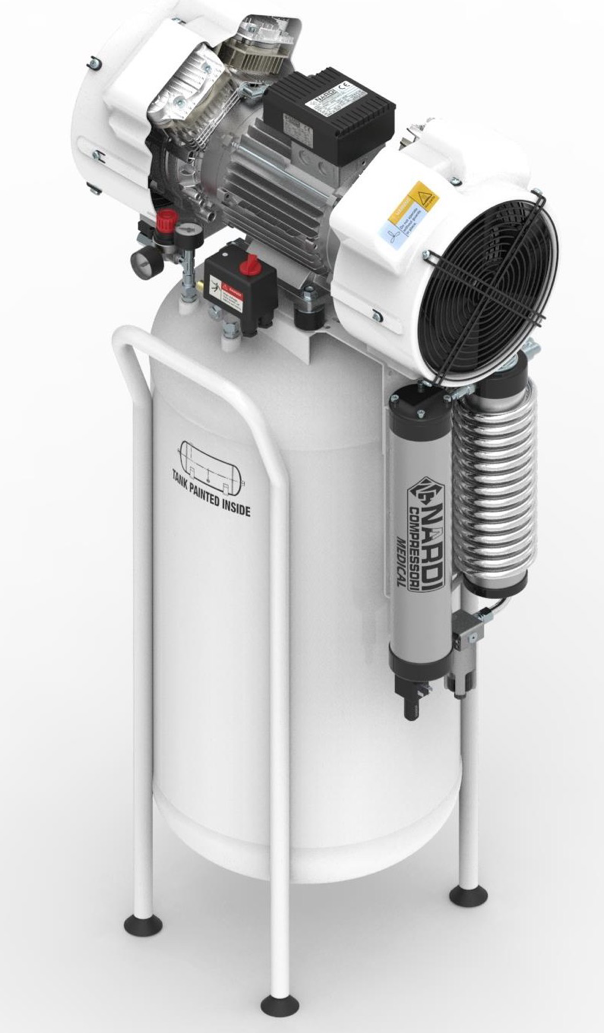 EXTREME 2D 100L 2,5 CV 230/50 4P 480L/min. с осушителем